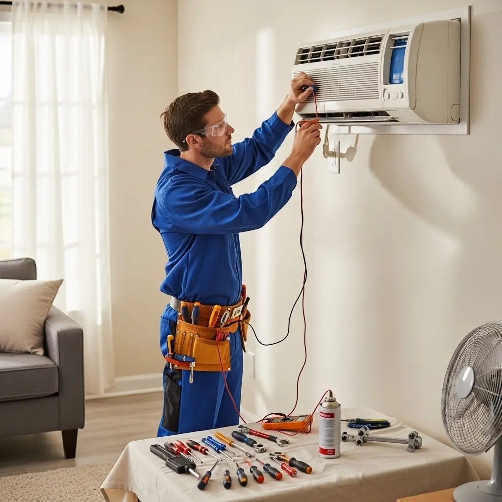 Köprübaşı Hisense Hisense klima gaz dolumu ve bakım – Enerji verimliliği artırıldı. - Teknik servis örneği